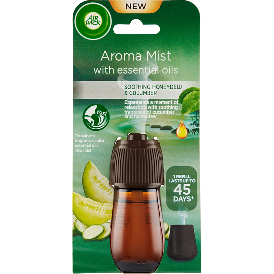Air Wick Aroma Mist Cukrový melón a uhorka Náplň do aróma difuzéra 20 ml
