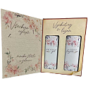 Bohemia Gifts Wish Book sprchový gél 250 ml + olej do kúpeľa 250 ml, knižná kozmetická sada pre ženy