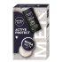 Nivea Men Active Protect zvlhčujúci krém 75 ml + Nivea Active Clean sprchový gel 250 ml, kozmetická sada pre mužov