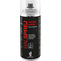 BALSPREJ vrchná univerzálna akrylová farba v spreji, RAL 7035 šedá svetlá, 400 ml