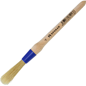Spokar 81110 štetec kulatý, drevený, č. 4