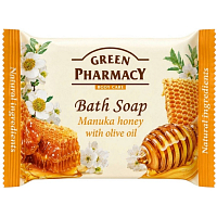 GREEN tuhé mydlo Manuka med a olivový olej 100 g