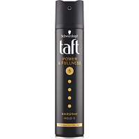 Taft Power & Fullness, lak na vlasy mega silná fixácia, sila fixácie 5, 250 ml