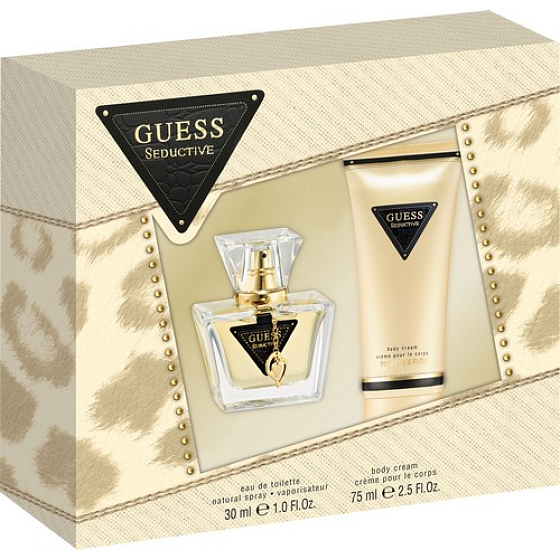 Guess Seductive toaletná voda 30 ml + Telové mlieko 75 ml, darčeková sada