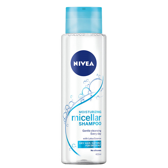 Nivea Hydratačný micelárny šampón pre suchú pokožku hlavy 400 ml