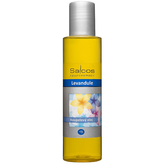 Saloos Levanduľa kúpeľový olej pre relaxáciu a uvoľnenie 125 ml