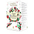 English Tea Shop Bio Adventný kalendár biely 24 kusov bioodbourateľných pyramídiek čaju, 13 príchutí, 36 g, darčeková sada