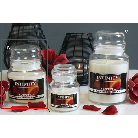Lima Aroma Dreams Intimity aromatická sviečka pohár s viečkom 450 g