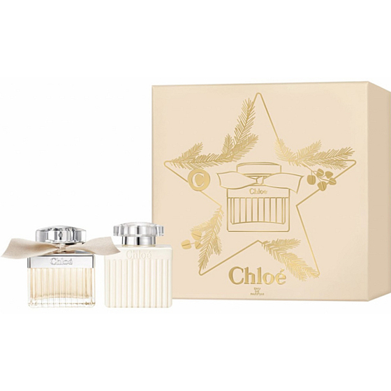 Chloé Chloé parfumovaná voda 50 ml + telové mlieko 100 ml, darčeková sada pre ženy