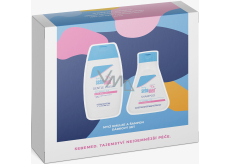 SebaMed Baby Extra jemná umývacia emulzia 200 ml + jemný umývací šampón 150 ml, kozmetická sada pre deti
