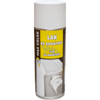 Max Color farba na radiátory v spreji, biela, 400 ml