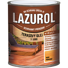Lazurol s1080 terasový olej bezbarvý, 750 ml