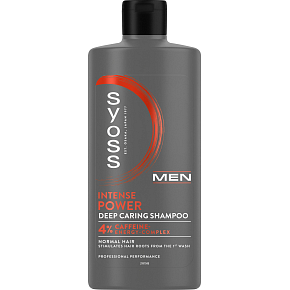 Syoss Men Power šampón pre normálne vlasy, 440 ml
