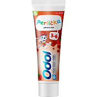 Odol Perlička zubná pasta pre deti, príchuť jahoda, 3-6 rokov, 50 ml
