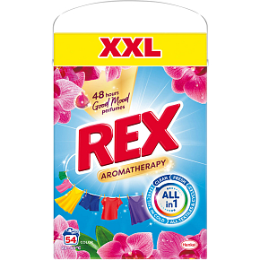 Rex Aromatherapy Orchid prací prášok, 54 prania