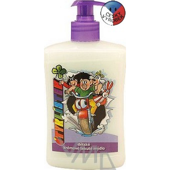 Bohemia Gifts Kids Štvorlístok Melón tekuté mydlo s dávkovačom 500 ml