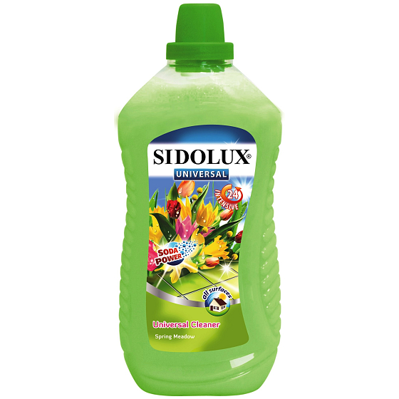 Sidolux Universal Jarná lúka čistiaci prostriedok na všetky umývateľné povrchy a podlahy 1 l