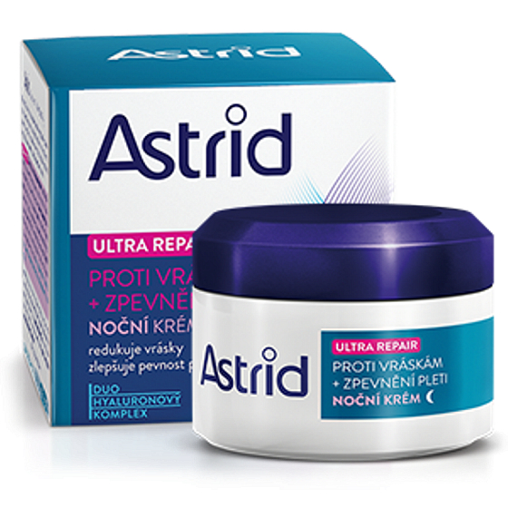 Astrid Ultra Repair Spevňujúci nočný krém proti vráskam 50 ml