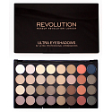 Makeup Revolution Ultra Eyeshadows paletka 32 očných tieňov Flawless Matte 2 20 g