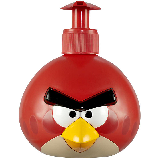 Angry Birds Red Rio 3D figúrka tekuté mydlo na ruky pre deti 400 ml