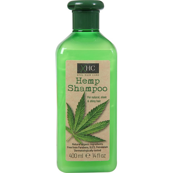Xhc Hemp Konopný šampón na vlasy s konopným olejom 400 ml