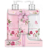Baylis & Harding Ruže, Mak a Vanilka tekuté mydlo 300 ml + mlieko na ruky 300 ml, kozmetická sada