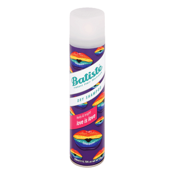 Batiste Love is Love suchý šampón na vlasy pre mastné vlasy 200 ml