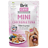 Brit Care Mini Chicken & Tuna Fillets In Gravy kompletné superprémiové krmivo pre dospelé psy mini plemien kapsička 85 g