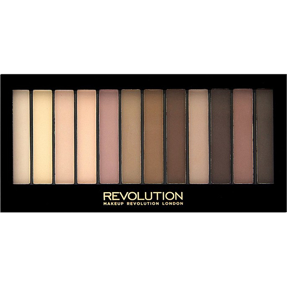 Makeup Revolution Redemption Palette Essential Mattes 2 paletka očných tieňov 14 g
