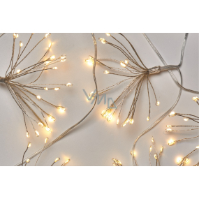 Emos Lighting Závesné svietidlo 5 x nano clusters 2,35 m, 150 LED+ 3 m kábel, teplá biela + časovač