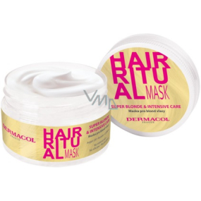 Dermacol Hair Ritual maska na blond vlasy 200 ml