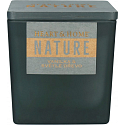 Heart & Home Nature Sviečka s vôňou vanilky a svetlého dreva, veľká sklenená, doba horenia až 40 hodín 210 g