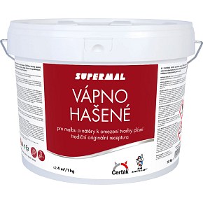 Vápno na belenie, hašená vápenna farba, Čerťák, 10 kg