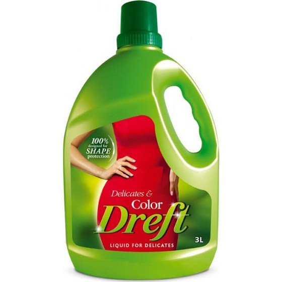 Dreft Delicatese & Color tekutý prací prostriedok na farebnú bielizeň 3 l