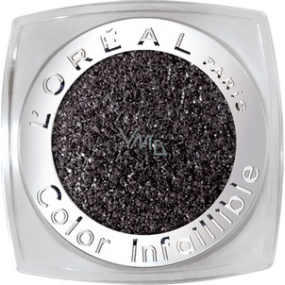 Loreal Paris Color Infaillible očné tiene 014 Eternal Black 3,5 g