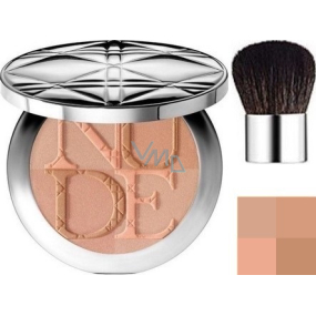 Christian Dior Diorskin Nude Tan Couleur Eclat žiarivý púder odtieň 001 Aurora 10 g