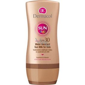 Dermacol Sun Kids SPF30 vodeodolné mlieko na opaľovanie pre deti 200 ml