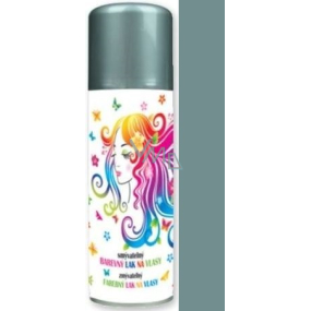 Anjel zmývateľné farebný lak na vlasy strieborný 125 ml