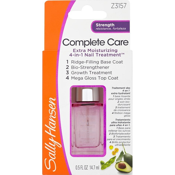 Sally Hansen Complete Care Extra Moisturizing 4v1 Nail Treatment kompletná starostlivosť o nechty 14,7 ml
