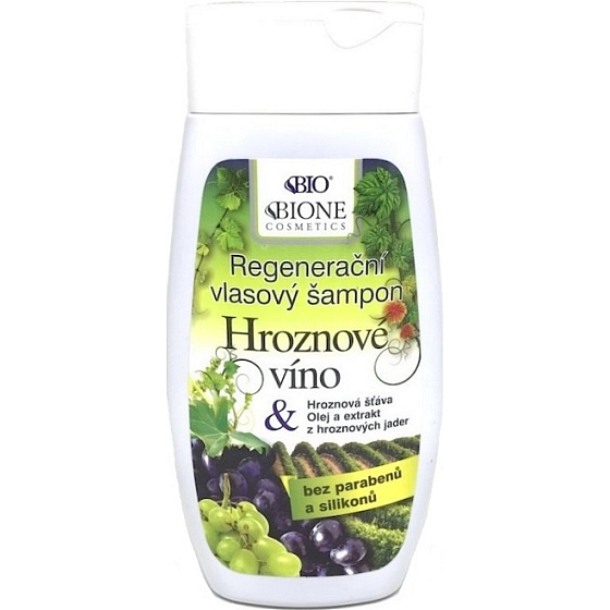 Bion Cosmetics Hrozno regeneračný šampón pre všetky typy vlasov 250 ml
