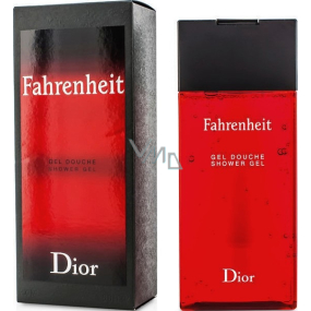 Christian Dior Fahrenheit sprchový gél pre mužov 200 ml