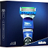 Gillette Fusion ProGlide Power Styler 3v1 holiaci strojček + zastrihovací hrebienky 3 kusy + Fusion hydratačný gél na holenie 200 ml, kozmetická sada pre mužov