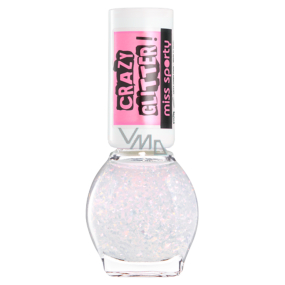 Miss Sporty Crazy Glitter lak na nechty 030 7 ml