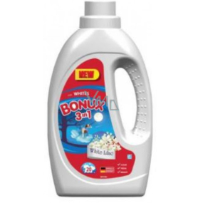 Bonux White Lilac 3v1 tekutý prací gél na biele prádlo 20 dávok 1,1 l