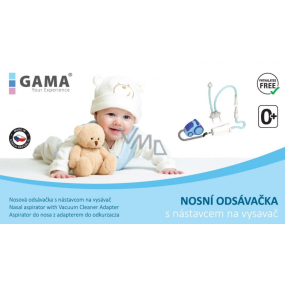 GAMA Nosová odsávačka hlienov s nadstavcom na vysávač