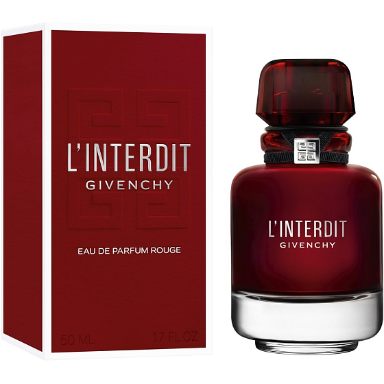 Givenchy L'Interdit Eau de Parfum Rouge parfémovaná voda pre ženy 50 ml