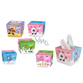 Bella Happy Baby detské hygienické papierové vreckovky extra mäkké pre deti 2 vrstvy 80 kusov