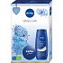 Nivea Creme Care krém pre základnú starostlivosť 75 ml + krémový sprchový gél 250 ml, kozmetická sada pre ženy