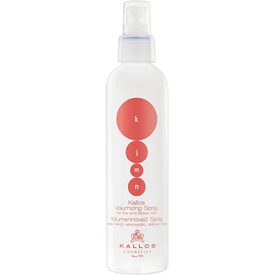 Kallos KJMN Objemový sprej na jemné vlasy 200 ml