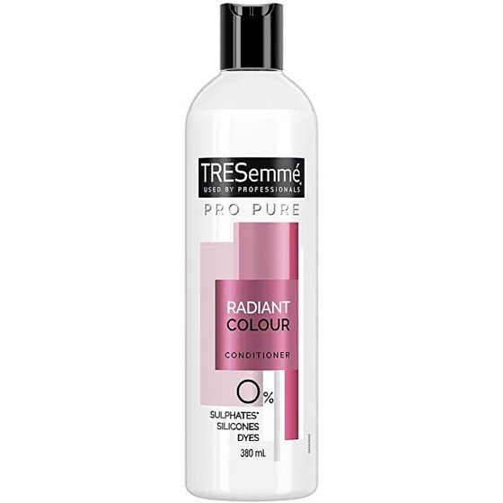TRESemmé Pro Pure Radiant Colour Conditioner na farbené vlasy 380 ml